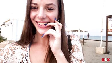 I Love the Risk… Walking Out in Public with Cum on My Face - KLX