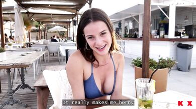 I Love the Risk… Walking Out in Public with Cum on My Face - KLX