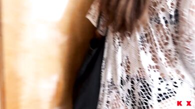 I Love the Risk… Walking Out in Public with Cum on My Face - KLX
