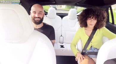 Fucked with a boyfriend friend in the car, I make cuckold my husband and he cuckold the girlfriend