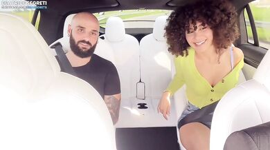 Fucked with a boyfriend friend in the car, I make cuckold my husband and he cuckold the girlfriend
