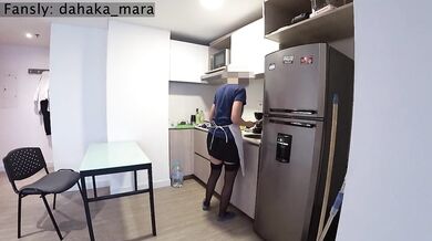 Public Dick Flash. HOUSEKEEPER was surprised by my presence