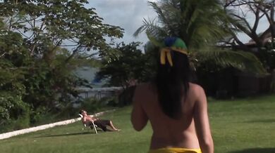 Roxy Panther Enjoys Squatting Down To Take Dick In Her Raw Pussy
