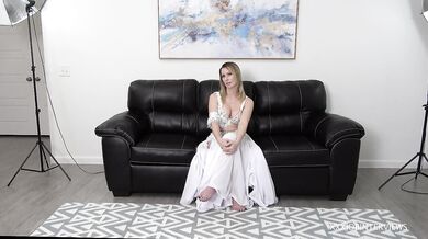 Sydney Paige returns as Belly Dancer and gets Double Penetrated and two Anal Creampies