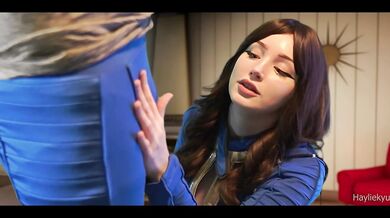FALLOUT STEPSISTER LUCY HELPS SHY VIRGIN STEPBRO CREAMPIE!