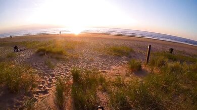 Teen Exploring Latvian Nudist Beach