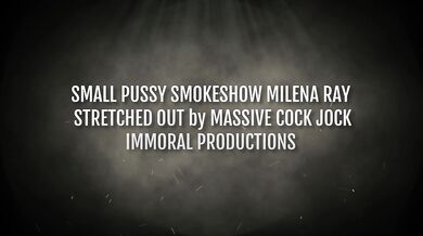 Matt’s Huge Dick Stretches Milena’s Tiny Pussy To Climax!