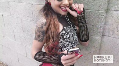 Gothic Latina Holly Hendrix's Wild & Raw Backdoor Wrecking!