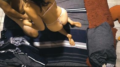 The movie night ends with a hard and delicious fuck... her face of pleasure will make you cum