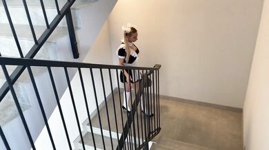 Schoolgirl fucked in anal by masked maniac