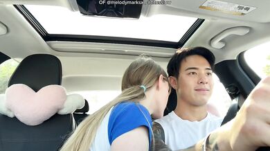 We were gonna get some coffee but I couldn't resist my cute boyfriend on our way there -Melody Marks