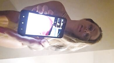 NAUGHTY TAKING OFF HER PANTIES WATCHING PORN