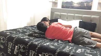 I eat my stepsister's delicious ass in my room