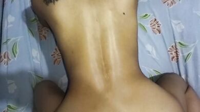I enjoyed my first anal on camera