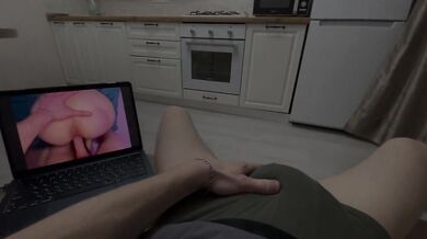 My neighbor wanted to help me cum, but she finished first.