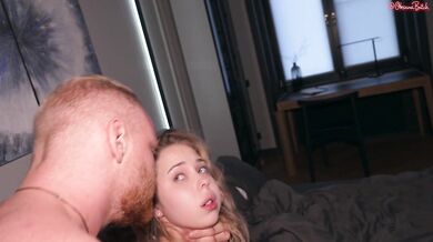 Caught Cheating, Hard Anal with a 19-Year-Old Girl, Fucking Her Stepmother's Throat, Cum Swapping!
