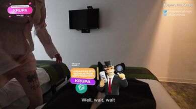 Stepbrother, I asked for two hotel rooms. Don't my tits turn you on? Sex with a cute young stepsister | Kuporovaa Krupa