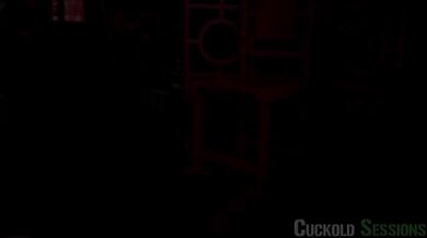 CuckoldSessions - Hot Busty Babe Cucks Her BDSM BF And GETS DP'D HARD