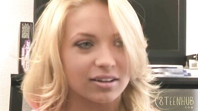 8TeenHub - Teen Model Alyssa Branch Gets Fucked By A Massive Black Cock