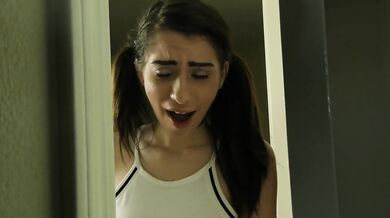 Joseline Kelly s Tight Pussy Stretched by Stepbro s Massive Cock