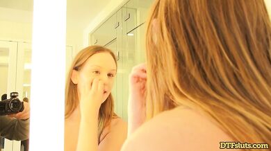 DTFSluts - Bathroom Sex with Daisy Stone