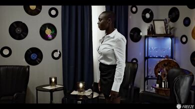 Black African Ebony Girl Freeze Fucked & Creampied by Creep Burglar - Interracial Time Stop Fetish
