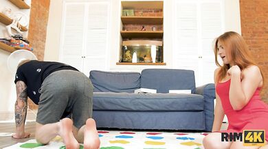 RIM4K. Cunning Russian chick offered to play twister which turned into rimming