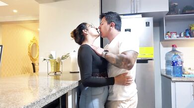 WTF! He fucked his stepdaughter in front of his wife! an give her a HUGE cumload