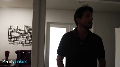 REALITYJUNKIES - Skylar Vox Is Hungry For Dick & Wants To Eat & Suck Her Husband Friend's Dick