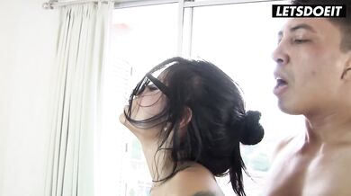 Busty Tattooed Slut Gets Her Tight Pussy Fucked By A Fat Cock - LATINA MILF