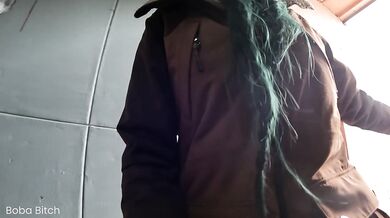 I Left my Clothes BEHIND and SQUIRTED! | Public Nudity Warehouse Dare