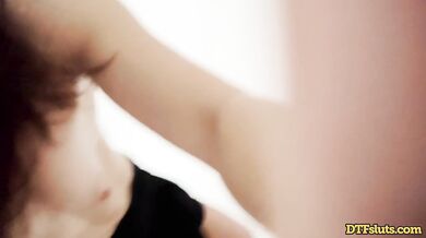 DTFsluts - they just met and are having a 3sum!