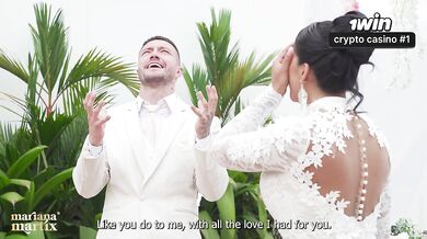 Martix's Wedding Chapter IV - Mariana has sex with the priest in a bathroom after getting married