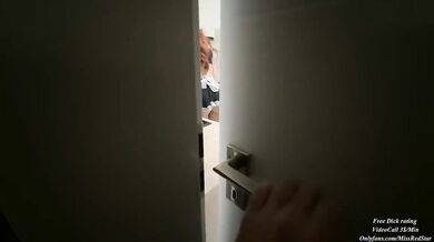 Slutty House Maid Fuck her Boss - Wrapped HUGE Boobs