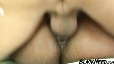 Interracial Sex Video With A Busty Amateur