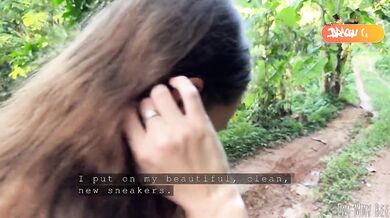 Second date with a random dude / PUBLIC FUCK IN THE JUNGLE / POV