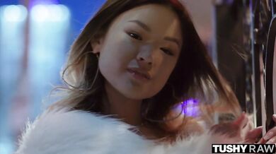 TUSHYRAW Small Asian Lulu Loves Anal
