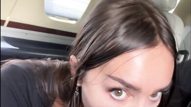 Make Me Cum Bitch | Sisi Rose Gets Fucked On A Private Jet |Amateur POV | Teddy Tarantino
