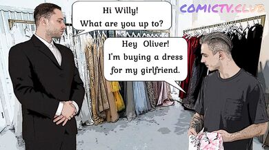 A Dress Shop Encounter