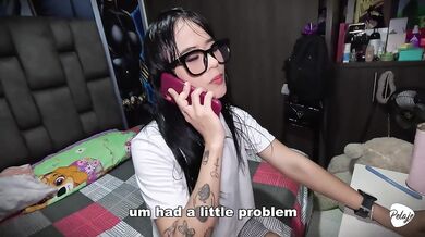 The technician finds a USB drive inside my pussy and I thank him by fucking him/DR.POV-ELEANOR STYLE