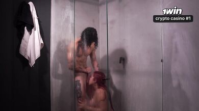 Stepsiblings have real sex in the shower! Jordy Fabian and Celeste Alba