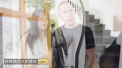 BRAZZERS - Blonde Goddess Bridgette B Fucks Mick Blue In Front Of His Wife As A Birtday Present