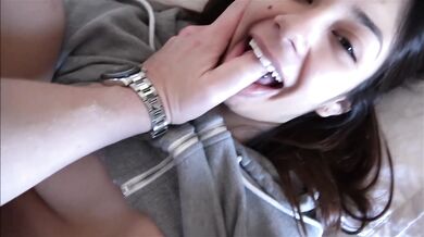 Latina Girlfriend Gets Stretched Out Before Gym - Perfect Girlfriend - Alex Adams