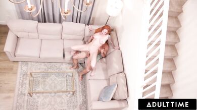ADULT TIME - Shocked Stud Discovers His Hot Neighbor MILF Sophia Locke Is A Nudist!