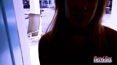 Lusty Ginger Keaton Finger Fucks Her Twat To Give A Deep BJ!