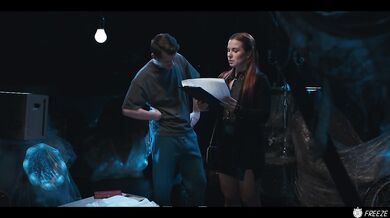 Redhead Landlady Getting Used by Horny Young Tenant - Time Stop Frozen In Time Freeze Fetish