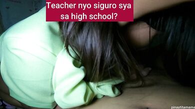 Kahit amoy chalk pa galing school nagpatira na si mam