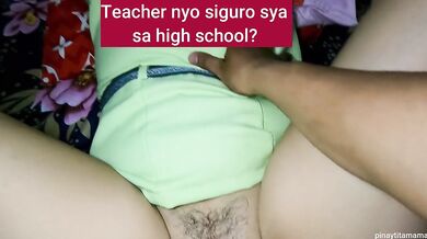 Kahit amoy chalk pa galing school nagpatira na si mam