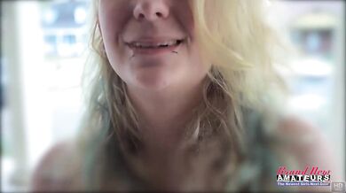 Petite Blonde Chelsie R Gets Banged And Eats A Big Cum Shot!
