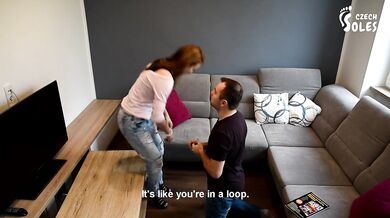 Foot humiliation - now she's is really mad! (femdom, foot slave, feet, shoe worship, foot worship)